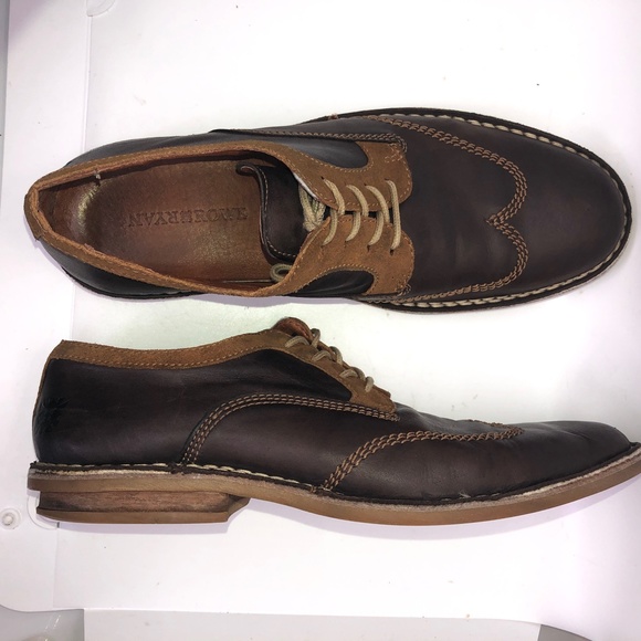Ryan Rowe CROFTON Lace Up Wingtip Oxford Shoes-10 - Picture 13 of 16
